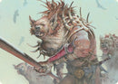 Gnoll Art Card [Dungeons & Dragons: Adventures in the Forgotten Realms Art Series] - Destination Retro
