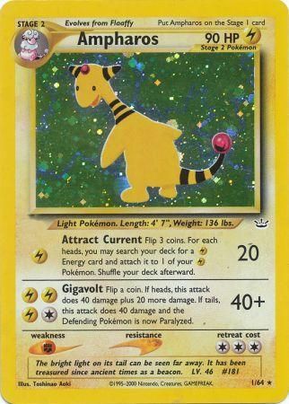 Ampharos (1/64) [Neo Revelation Unlimited] - Destination Retro