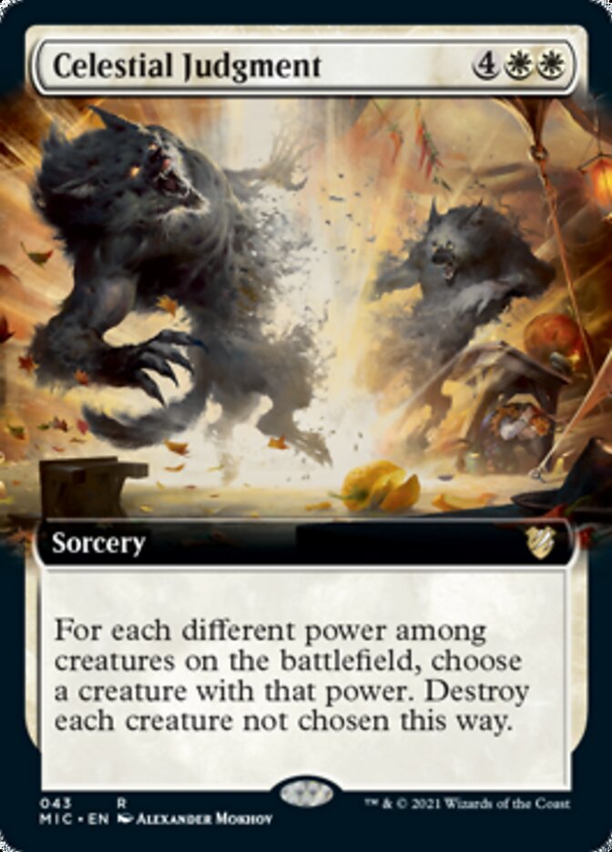 Celestial Judgment (Extended) [Innistrad: Midnight Hunt Commander] - Destination Retro