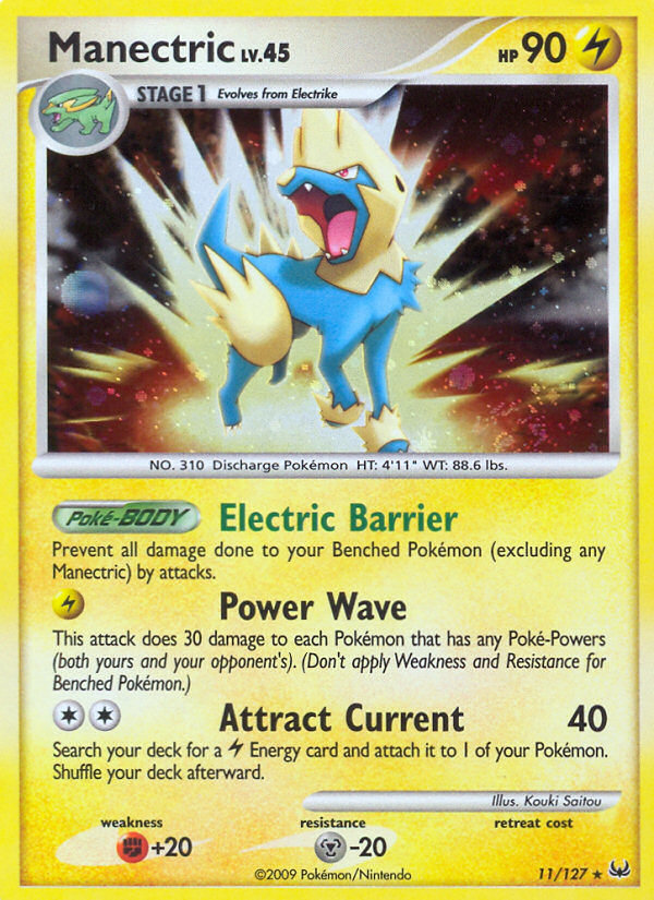 Manectric (11/127) [Platinum: Base Set] - Destination Retro
