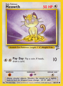 Meowth (80/130) [Base Set 2] - Destination Retro