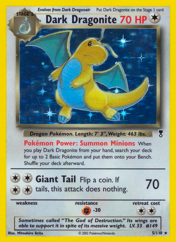 Dark Dragonite (5/110) [Legendary Collection] - Destination Retro