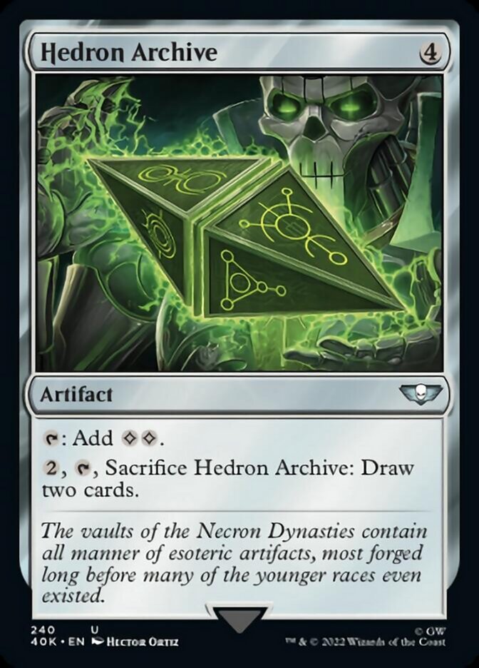 Hedron Archive [Universes Beyond: Warhammer 40,000] - Destination Retro