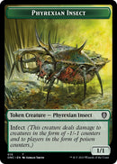 Phyrexian Mite // Phyrexian Insect Double-Sided Token [Phyrexia: All Will Be One Commander Tokens] - Destination Retro