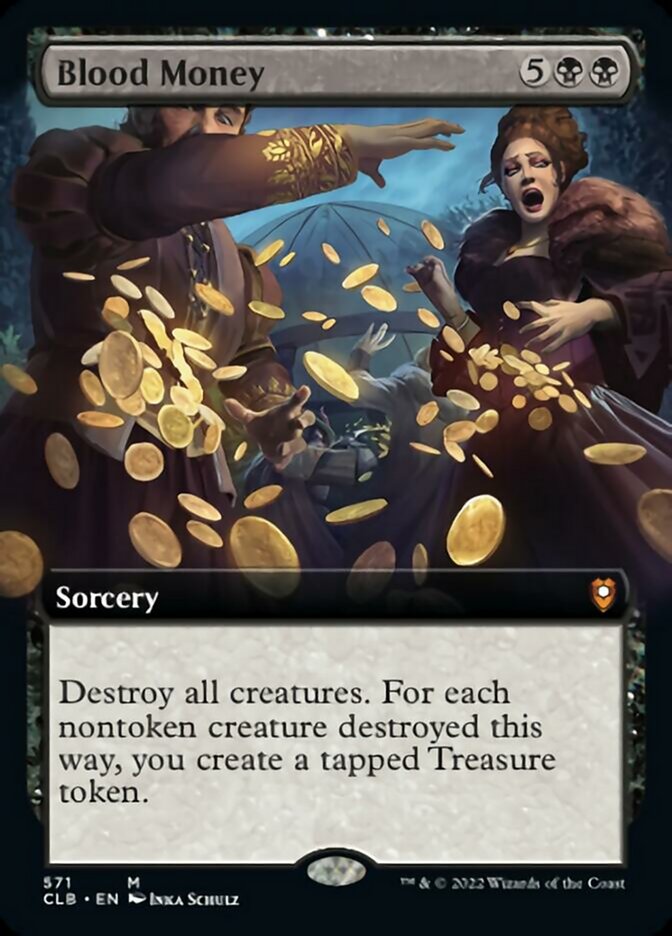Blood Money (Extended Art) [Commander Legends: Battle for Baldur's Gate] - Destination Retro