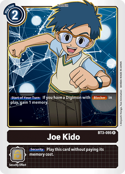 Joe Kido [BT3-095] [Release Special Booster Ver.1.5] - Destination Retro