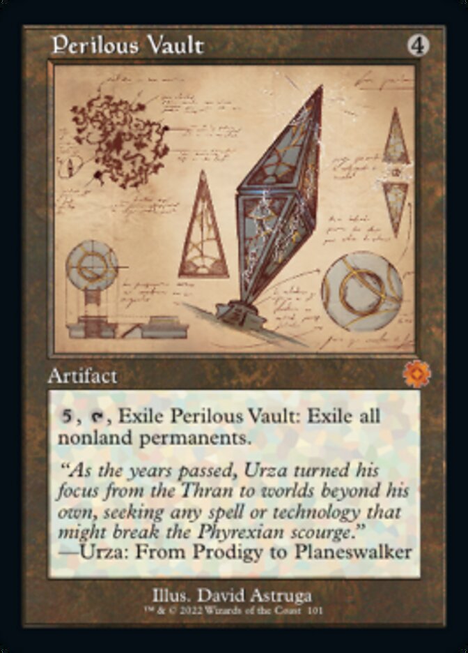 Perilous Vault (Retro Schematic) [The Brothers' War Retro Artifacts] - Destination Retro