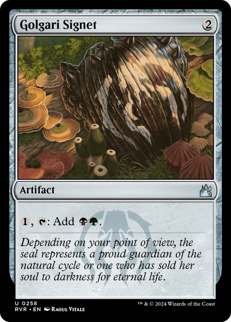 Golgari Signet [Ravnica Remastered] - Destination Retro