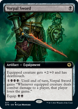 Vorpal Sword (Extended)  [Dungeons & Dragons: Adventures in the Forgotten Realms] - Destination Retro