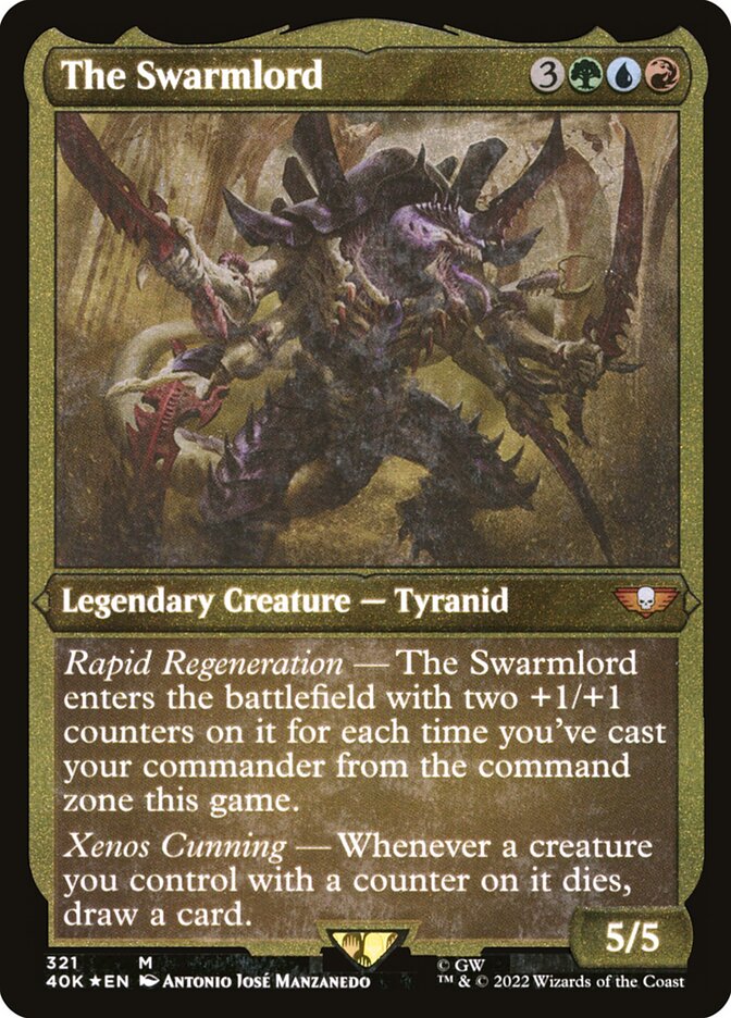 The Swarmlord (Display Commander) [Warhammer 40,000] - Destination Retro