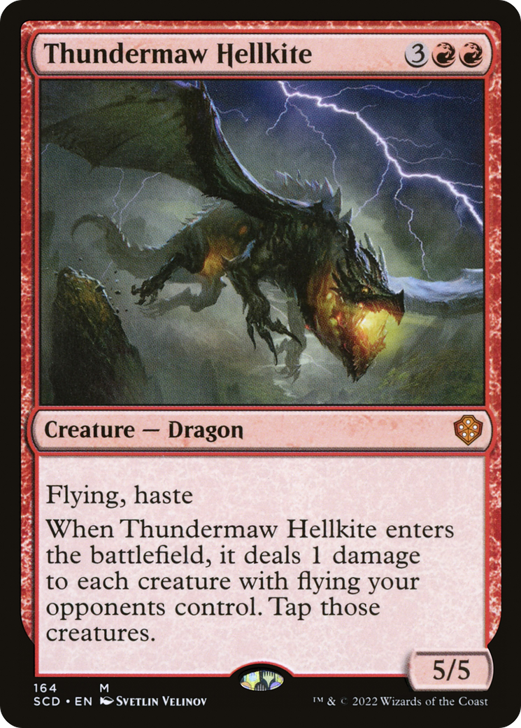 Thundermaw Hellkite [Starter Commander Decks] - Destination Retro
