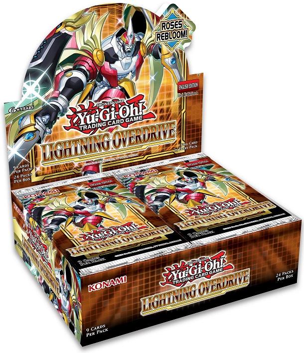 YU-GI-OH! - LIGHTNING OVERDRIVE - BOOSTER BOX (1ST EDITION) - Destination Retro