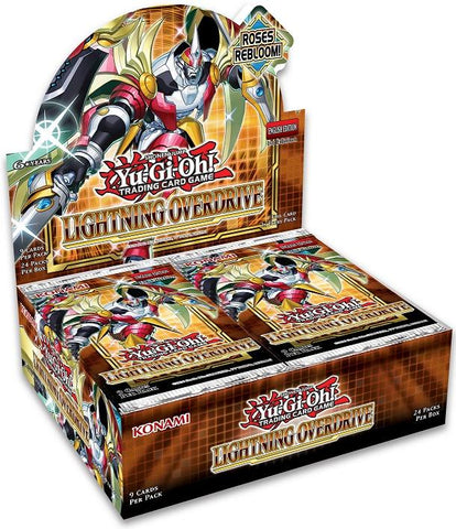 YU-GI-OH! - LIGHTNING OVERDRIVE - BOOSTER BOX (1ST EDITION) - Destination Retro