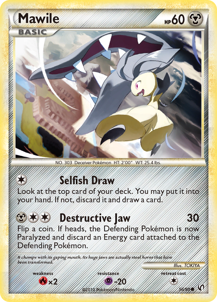 Mawile (56/90) [HeartGold & SoulSilver: Undaunted] - Destination Retro
