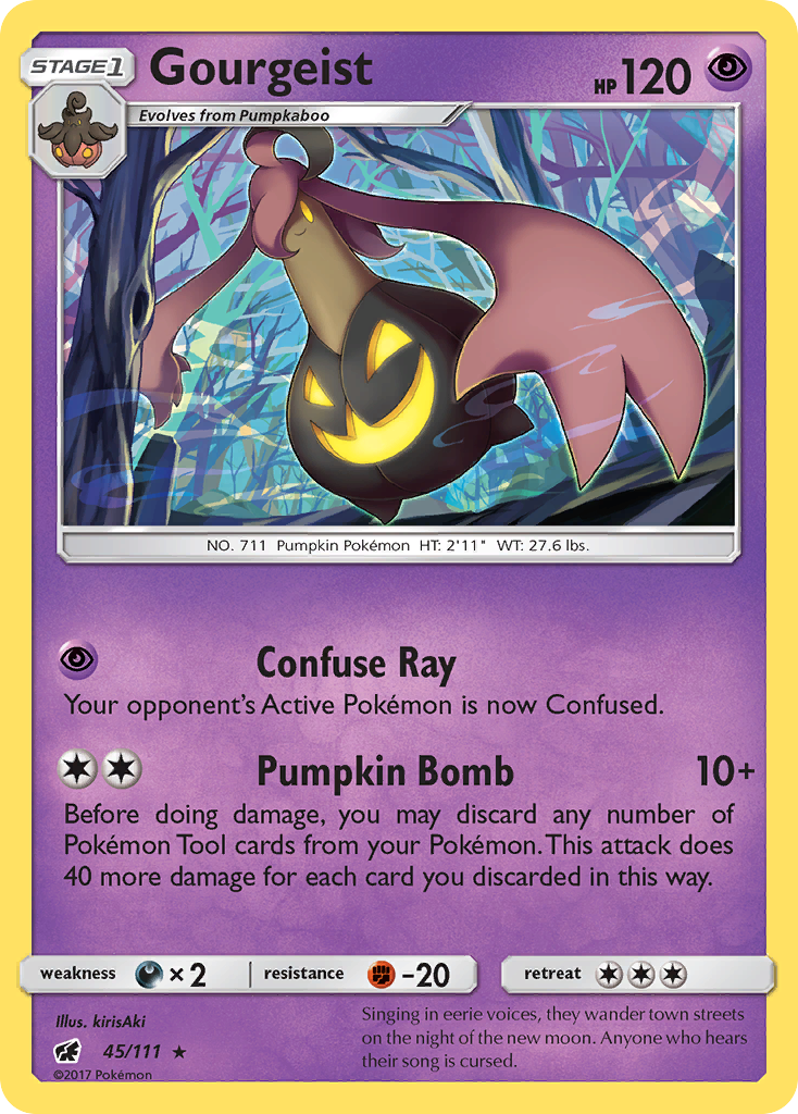 Gourgeist (45/111) [Sun & Moon: Crimson Invasion] - Destination Retro