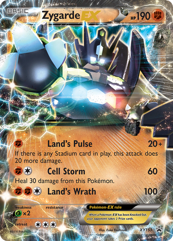 Zygarde EX (XY151) [XY: Black Star Promos] - Destination Retro