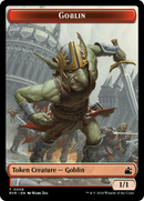 Goblin (0008) // Spirit (0004) Double-Sided Token [Ravnica Remastered Tokens] - Destination Retro
