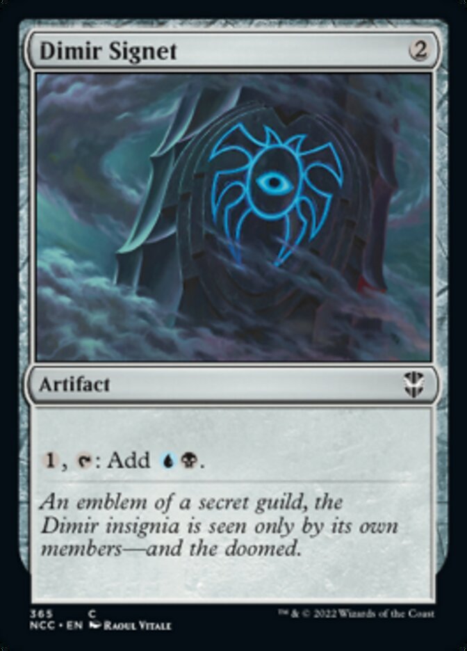 Dimir Signet [Streets of New Capenna Commander] - Destination Retro