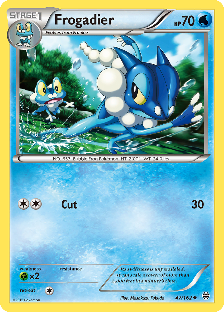 Frogadier (47/162) [XY: BREAKthrough] - Destination Retro