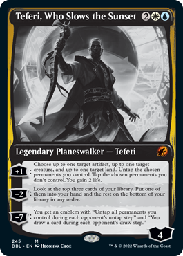 Teferi, Who Slows the Sunset [Innistrad: Double Feature] - Destination Retro