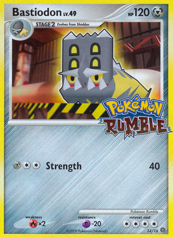 Bastiodon (14/16) [Pokémon Rumble] - Destination Retro