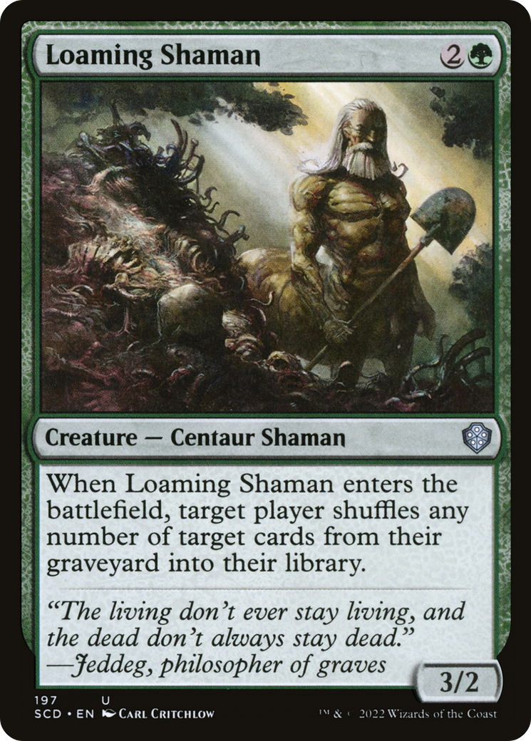 Loaming Shaman [Starter Commander Decks] - Destination Retro