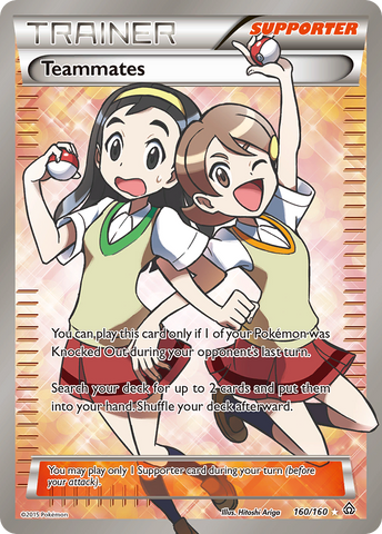 Teammates (160/160) [XY: Primal Clash] - Destination Retro