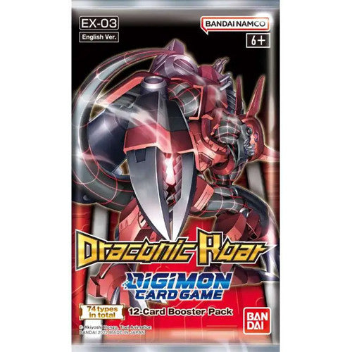 DIGIMON CARD GAME - DRACONIC ROAR BOOSTER PACK (Available November 11) - Destination Retro