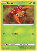 Paras (3/189) [Sword & Shield: Darkness Ablaze] - Destination Retro