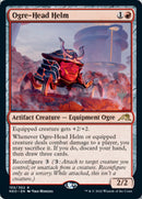 Ogre-Head Helm (Promo Pack) [Kamigawa: Neon Dynasty Promos] - Destination Retro
