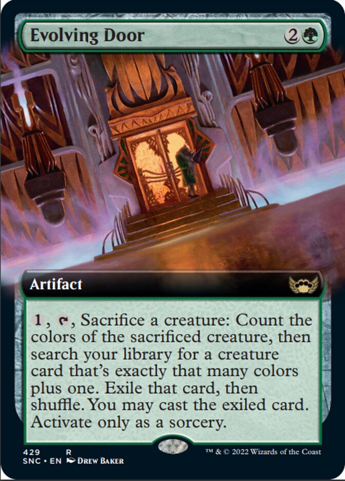 Evolving Door (Extended Art) [Streets of New Capenna] - Destination Retro