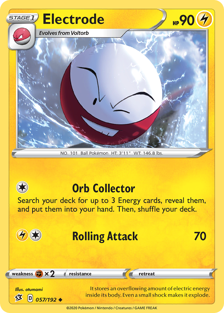 Electrode (57/192) [Sword & Shield: Rebel Clash] - Destination Retro
