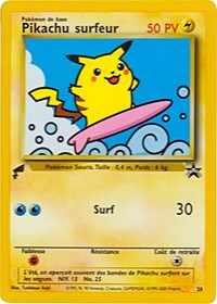 Pikachu (28) (Surfing) [Pikachu World Collection Promos] - Destination Retro