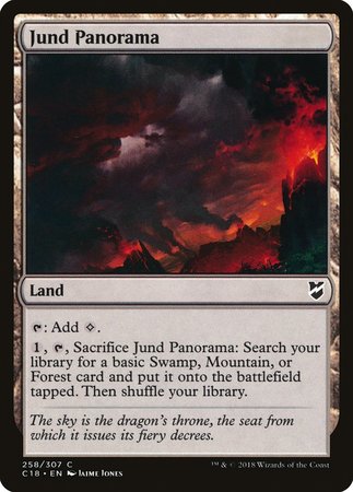 Jund Panorama [Commander 2018] - Destination Retro