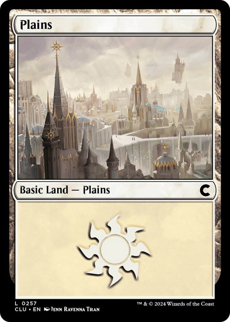 Plains (0257) [Ravnica: Clue Edition] - Destination Retro
