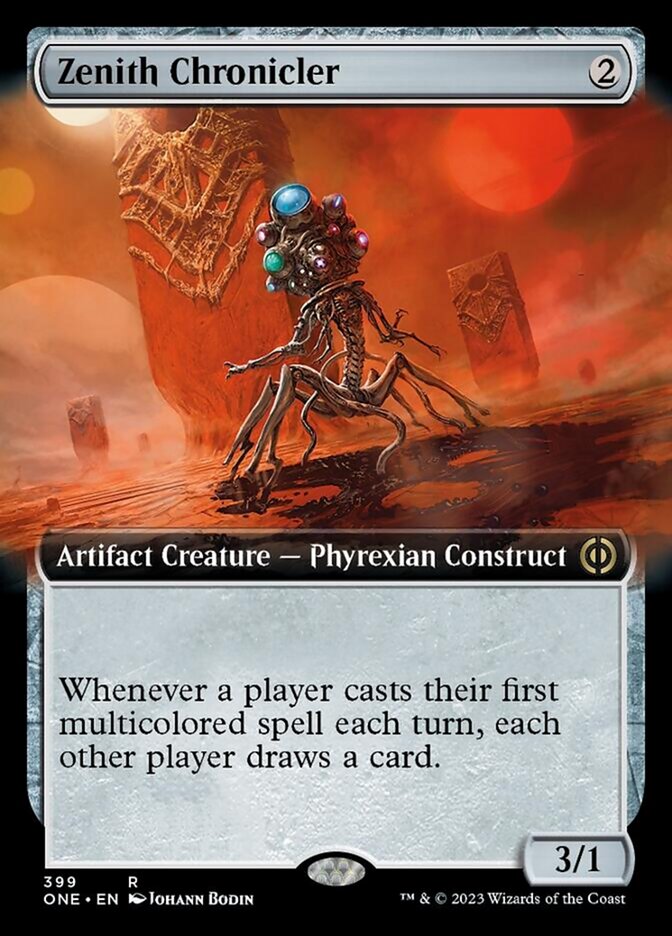 Zenith Chronicler (Extended Art) [Phyrexia: All Will Be One] - Destination Retro