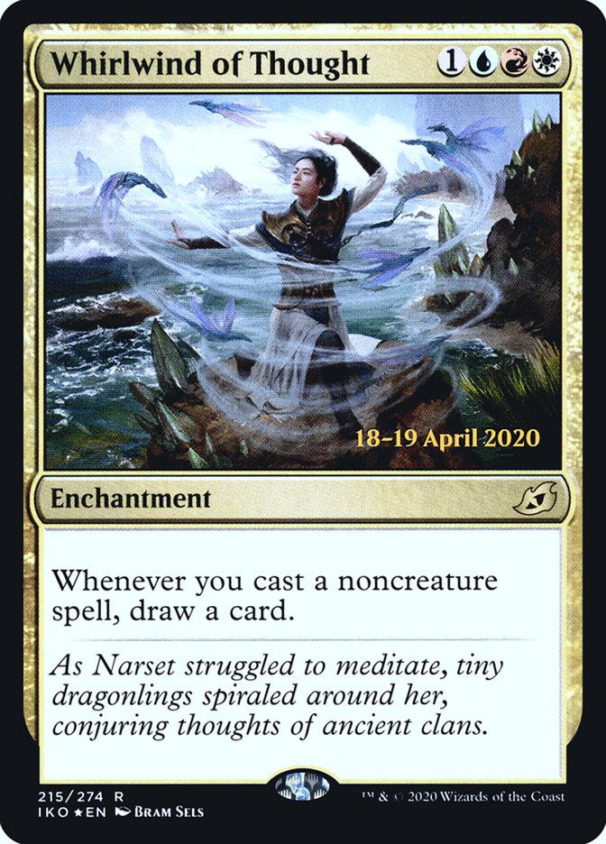 Whirlwind of Thought  [Ikoria: Lair of Behemoths Prerelease Promos] - Destination Retro