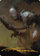 Mold Folk Art Card (Gold-Stamped Signature) [Commander Legends: Battle for Baldur's Gate Art Series] - Destination Retro