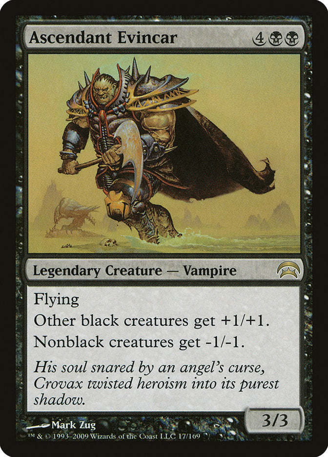 Ascendant Evincar [Planechase] - Destination Retro