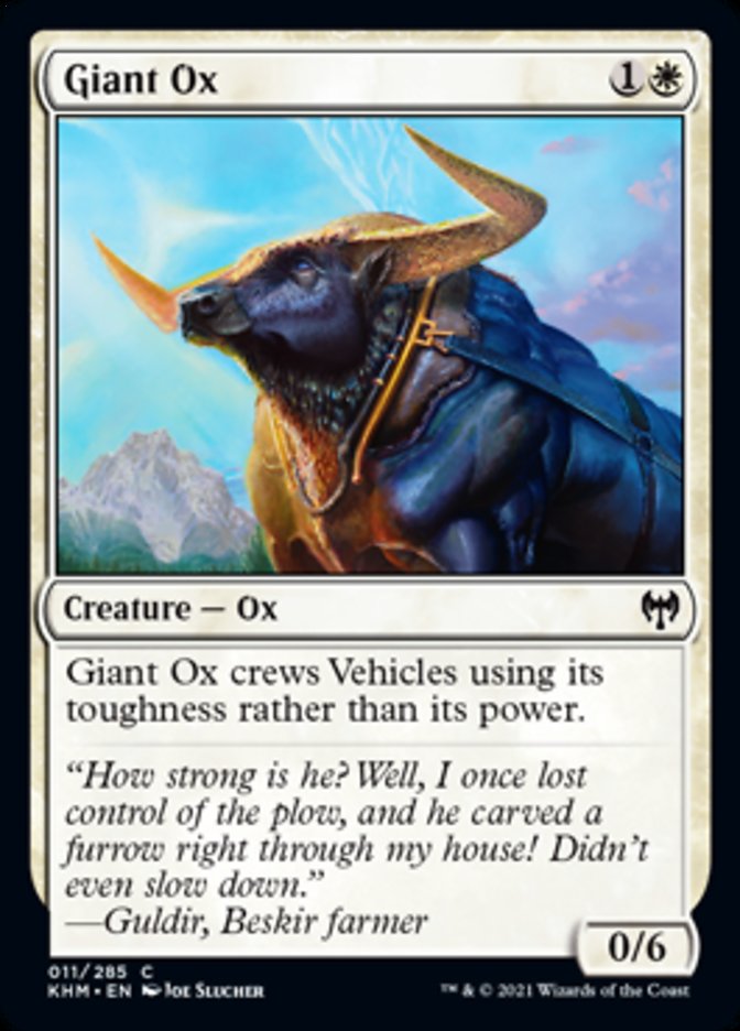 Giant Ox [Kaldheim] - Destination Retro