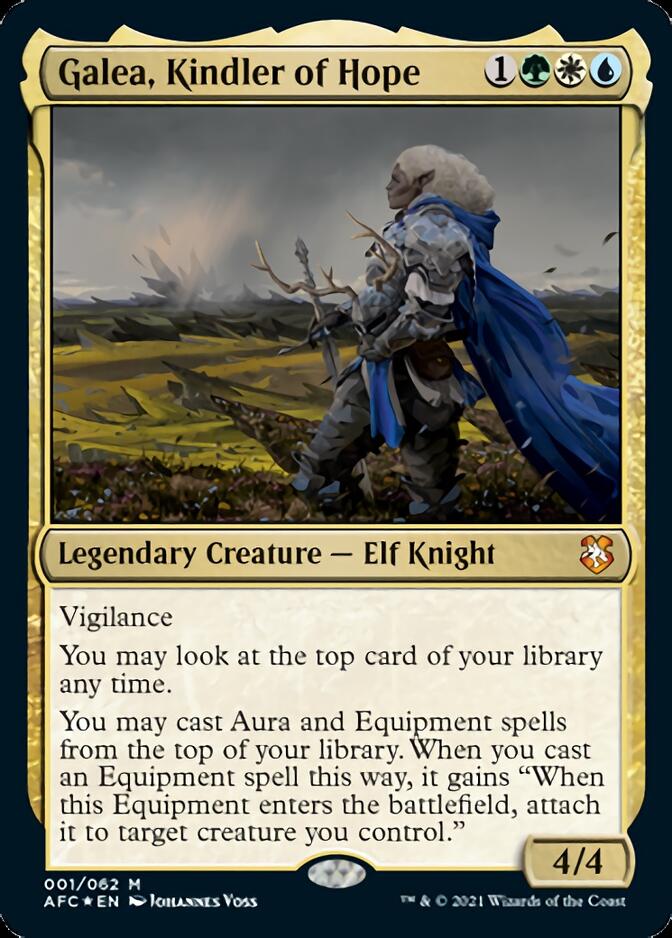 Galea, Kindler of Hope [Dungeons & Dragons: Adventures in the Forgotten Realms Commander] - Destination Retro