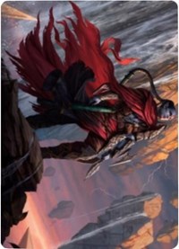 Anowon, the Ruin Thief Art Card [Zendikar Rising Art Series] - Destination Retro