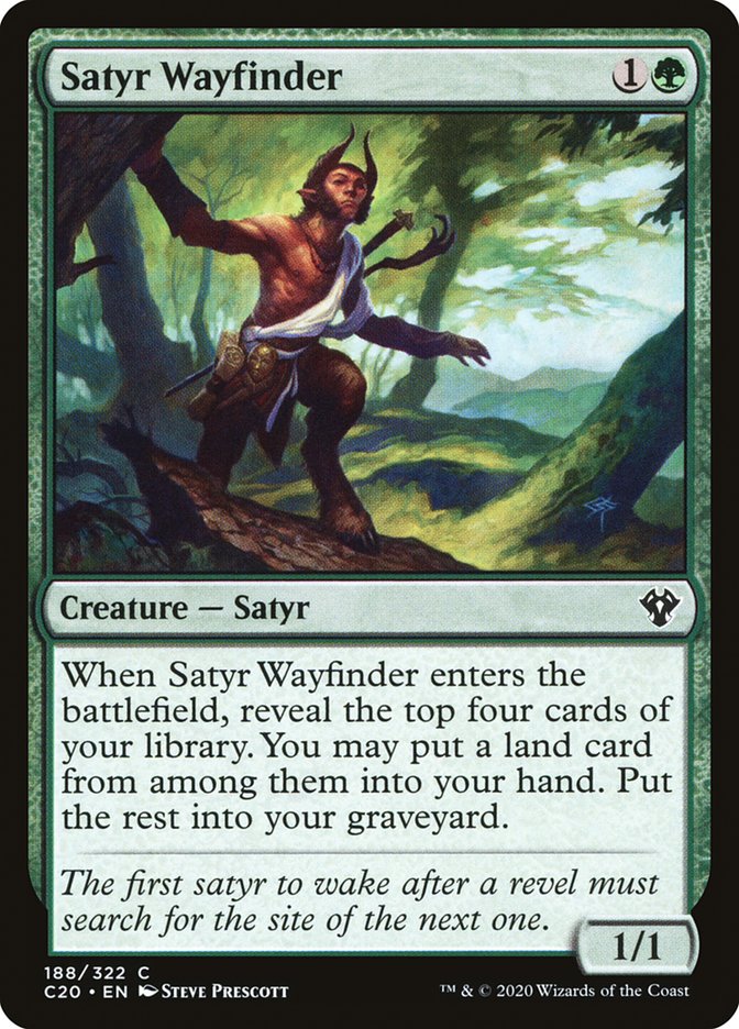 Satyr Wayfinder [Commander 2020] - Destination Retro