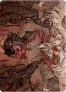 Thwart the Grave Art Card [Zendikar Rising Art Series] - Destination Retro
