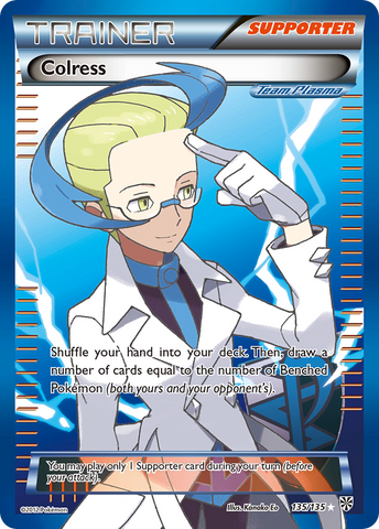 Colress (135/135) [Black & White: Plasma Storm] - Destination Retro