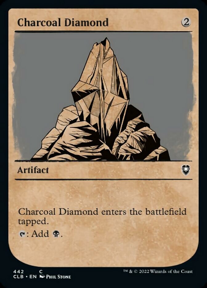 Charcoal Diamond (Showcase) [Commander Legends: Battle for Baldur's Gate] - Destination Retro