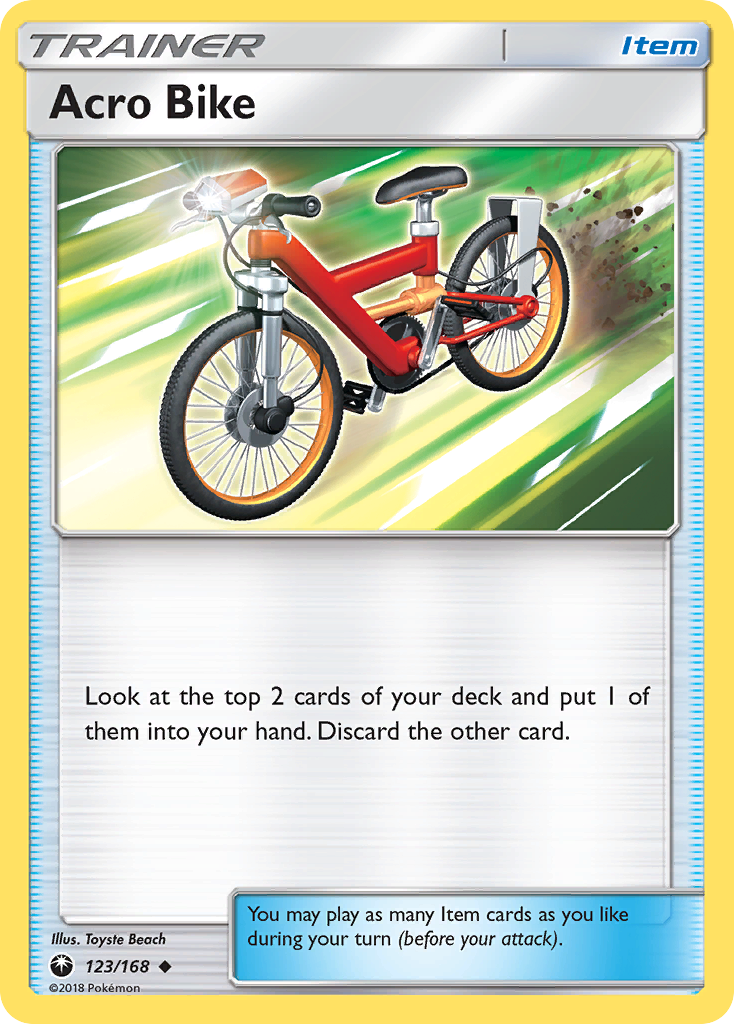 Acro Bike (123/168) [Sun & Moon: Celestial Storm] - Destination Retro