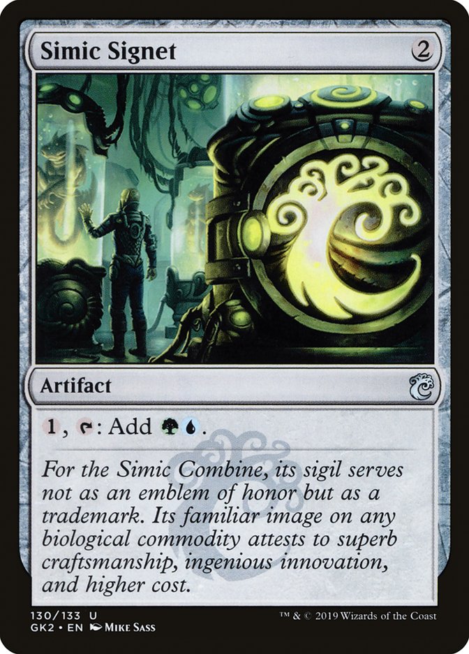 Simic Signet [Ravnica Allegiance Guild Kit] - Destination Retro