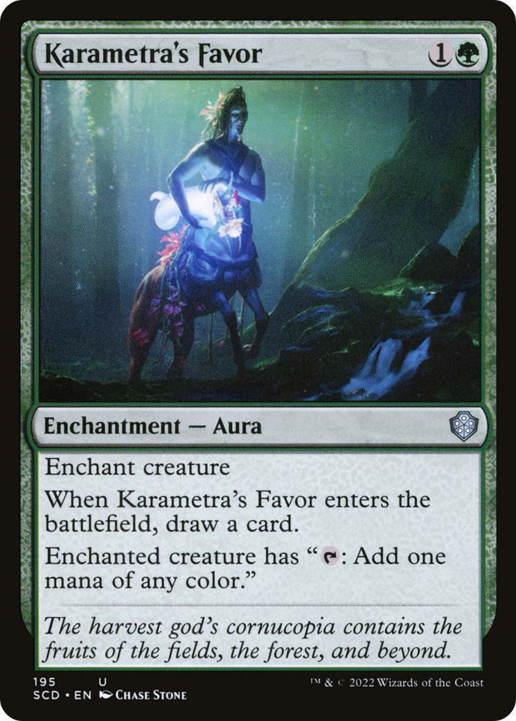 Karametra's Favor [Starter Commander Decks] - Destination Retro