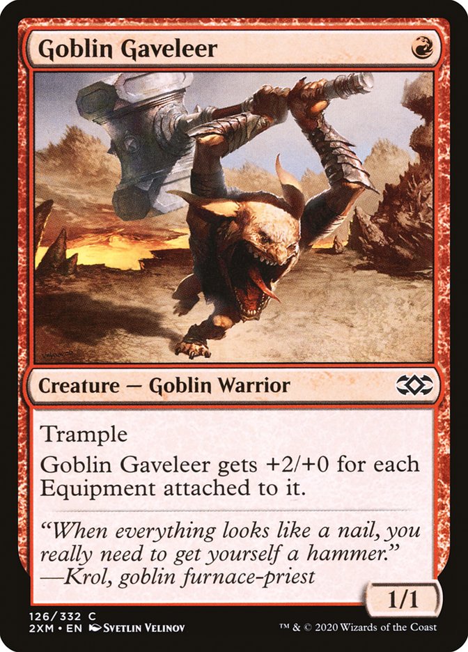 Goblin Gaveleer [Double Masters] - Destination Retro